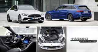 Mercedes-AMG C43 4MATIC ใหม่! เปิดตัวแล้ว เครื่องยนต์ 4 สูบ 2.0 ลิตร เทอร์โบไฟฟ้า 402 แรงม้า