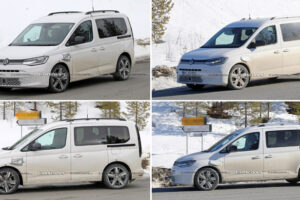 2023 Volkswagen Caddy eHybrid ภาพหลุด 2 ตัวถัง รองรับ 5 ที่นั่ง และ 7 ที่นั่ง คาดเปิดตัวก่อนสิ้นปี 2022 นี้