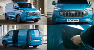 Ford E-Transit Custom เผยโฉมรถตู้ไฟฟ้า ระยะวิ่งไกลสุด 380 กม./ชาร์จ พร้อมเทคโนโลยี ProPower Onboard