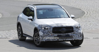 2023 Mercedes-Benz GLC ! ภาพหลุดล่าสุด อวดโฉมก่อนเปิดตัวปีนี้