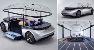 Asahi Kasei เปิดตัว AKXY2 Concept แนวคิดรถยนต์แห่งอนาคต ดีไซน์สมัยใหม่ หลังคาโปร่งแสง พร้อมระบบขับขี่อัตโนมัติ