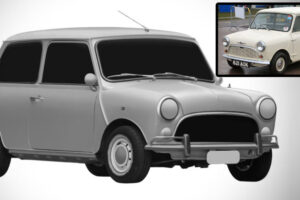 บริษัทจากจีน จดสิทธิบัตรรถยนต์ EV ดีไซน์เหมือน Mini Classic อย่างกับฝาแฝด