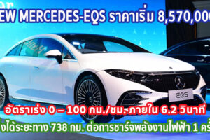ใหม่ New Mercedes-EQS 450+ AMG Premium 2023-2024 ราคา-ตารางผ่อน-ดาวน์