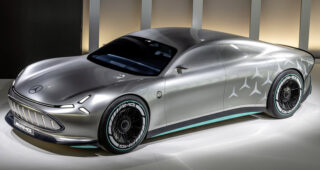 Mercedes อวดโฉม Vision AMG Concept ต้นแบบรถสปอร์ตไฟฟ้า! ก่อนเปิดตัวเวอร์ชันผลิตจริงในปี 2025
