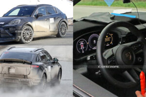 2023 Porsche Macan EV อัปเดตข้อมูล พร้อมภาพหลุดภายในห้องโดยสาร ก่อนเปิดตัวภายในปีนี้