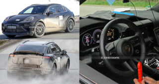 2023 Porsche Macan EV อัปเดตข้อมูล พร้อมภาพหลุดภายในห้องโดยสาร ก่อนเปิดตัวภายในปีนี้