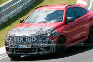 BMW X6 M รุ่นปรับโฉม 2023 ถูกเผยภาพขณะทดสอบ อัปเกรดดีไซน์ และเทคโนโลยีใหม่
