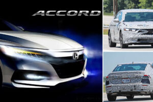 Honda Accord ใหม่ ! ภาพหลุดขณะทดสอบครั้งแรก ก่อนเปิดตัวต้นปี 2023