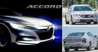 Honda Accord ใหม่ ! ภาพหลุดขณะทดสอบครั้งแรก ก่อนเปิดตัวต้นปี 2023