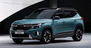 2023 Kia Seltos รุ่นปรับโฉม อัปเกรดดีไซน์ใหม่ และเทคโนโลยีภายในห้องโดยสารที่ทันสมัย