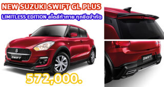 ใหม่ New Suzuki Swift GL PLUS 2022 ราคา ซูซูกิ สวิฟท์ ตารางผ่อน-ดาวน์