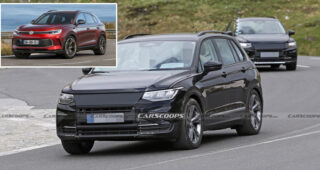 Volkswagen Tiguan ใหม่ หลุดขณะทดสอบ! คาดมีให้เลือกทั้งในรูปแบบ ICE, Hybrid และ EV