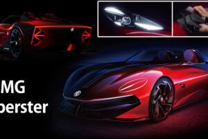 MG Cyberster โรสเตอร์ไฟฟ้า ปล่อยทีเซอร์ อวดโฉมเวอร์ชันผลิตจริง ก่อนบุกตลาดปี 2024