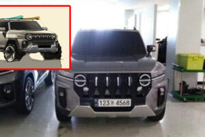 SsangYong ในชื่อรหัส KR10 รถ SUV ดีไซน์บึกบึนรุ่นต่อไป ถูกเผยภาพหลุดก่อนเปิดตัว