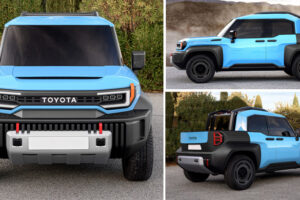 Toyota Compact Cruiser EV ในรูปแบบรถกระบะ ที่ดูทันสมัยและน่าใช้งาน