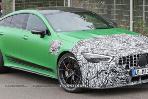Mercedes-AMG GT 4-Door Prototype แสดงตัวอย่างการปรับโฉมที่กำลังจะเกิดขึ้น