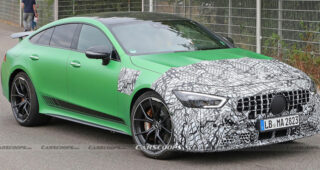 Mercedes-AMG GT 4-Door Prototype แสดงตัวอย่างการปรับโฉมที่กำลังจะเกิดขึ้น