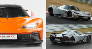 KTM X-Bow GT-XR เครื่องยนต์ 5 สูบ 2.5 ลิตร เทอร์โบ เผยทีเซอร์อย่างเป็นทางการ และภาพหลุดขณะทดสอบ