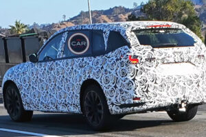 Mazda CX-90 ปี 2023 หลุดวิ่งทดสอบในสหรัฐฯ ก่อนเปิดตัวช่วงปลายปีนี้