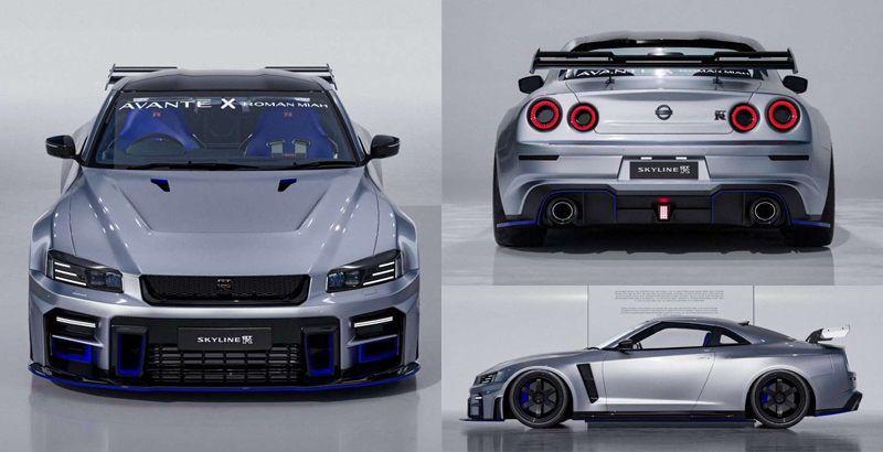 Nissan GTR R36 SKYLINE NISMO เวอร์ชั่นผสม : ภาพเรนเดอร์ - รถใหม่วันนี้