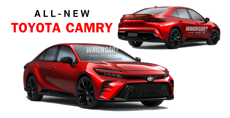 2024 Toyota Camry เจเนอเรชันใหม่ เปลี่ยนไปใช้เครื่องยนต์ 4 สูบ เทอร์