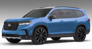 Honda Pilot ปี 2023 ! ถอดดีไซน์จากภาพหลุด ก่อนเปิดตัวปลายปีนี้
