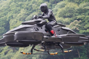 AERWINS Xturismo มอเตอร์ไซค์บินได้ ขี่ได้นาน 40 นาที ความเร็วสูงสุด 100 กม./ชม. คันละ 28,526,000.-