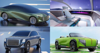 Hongqi อวดดีไซน์ Sedan EV, SUV EV และ E-LS ต้นแบบรถยนต์ไฟฟ้า 3 สไตล์ สุดหรูจากจีน