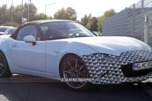 2024 Mazda MX-5 (Miata) The Next-Gen ถูกพบขณะทดสอบในเยอรมนี