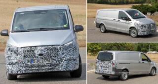 ภาพหลุด Mercedes-Benz Vito รุ่นปรับโฉมใหม่ ! ขณะทดสอบในเยอรมนี ก่อนเปิดตัวปีหน้า