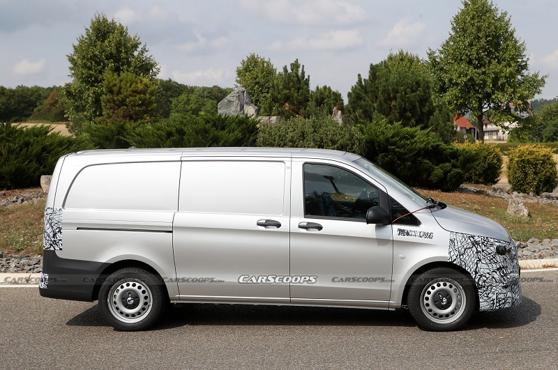 ภาพหลุด MercedesBenz Vito รุ่นปรับโฉมใหม่ ! ขณะทดสอบในเยอรมนี ก่อน