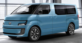 Toyota Hiace รุ่นปี 2025 จะมาในรูปแบบ BEV ไฟฟ้า 100% บนแพลตฟอร์ม e-TNGA