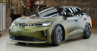 ทีมเด็กฝึกงาน Volkswagen โชว์ผลงานคัสตอม ID.5 GTX Xcite Concept ครอสโอเวอร์ไฟฟ้าสีเขียวทหารสุดเท่