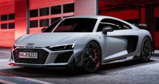 Audi R8 Coupe V10 GT RWD รุ่นส่งท้ายเครื่องยนต์ V10 ผลิตแค่ 333 คัน