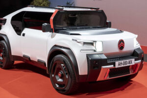 Citroen Oli ต้นแบบรถกระบะไฟฟ้า ทำจากวัสดุรีไซเคิล วิ่งได้ 400 กม.