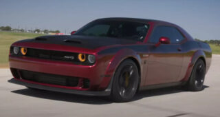 เปิดตัวชุดแต่งรถแบบ "Dodge Challenger SRT Hellcat" จากทาง Hennessey Performance