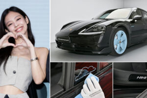 เจนนี่ BLACKPINK ร่วมออกแบบ Porsche Taycan Cross 4S Turismo รุ่นพิเศษ คันเดียวในโลก
