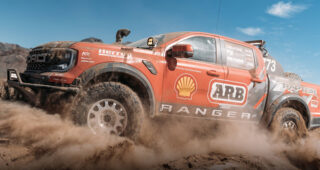 Ford พร้อมส่ง Ranger Raptor เจเนอเรชันใหม่ ลงสนามแข่งสุดหฤโหดในการแข่งขัน Baja 1000