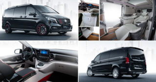 Brabus เปิดตัวโฉมแต่ง Mercedes-Benz V-Class สองสไตล์ใหม่ Business Sport และ Executive Lounge