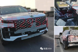 ภาพหลุด SUV รหัส T1EJ โมเดลใหม่ จากค่าย Chery อาจมาในชื่อ OMODA 8 คาดเตรียมเปิดตัวในปี 2023