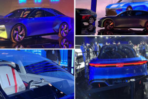 เปิดตัว Chevrolet FNR-XE Concept ต้นแบบรถยนต์ซีดานไฟฟ้า ที่ประเทศจีน