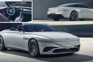 Genesis X Convertible Concept ต้นแบบรถสปอร์ตไฟฟ้า เตรียมโชว์ตัวที่งาน LA Auto Show 2022