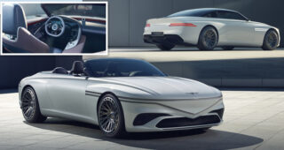 Genesis X Convertible Concept ต้นแบบรถสปอร์ตไฟฟ้า เตรียมโชว์ตัวที่งาน LA Auto Show 2022