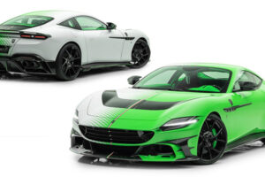 สีเขียวเหนี่ยวทรัพย์ ! Ferrari Roma โฉมแต่งจาก Mansory เด่นตั้งแต่ปากซอย