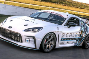 เปิดตัว Toyota GR86 เวอร์ชัน EV "Scalar SCR1"สำหรับแข่งขันในรายการ Super Touring Series
