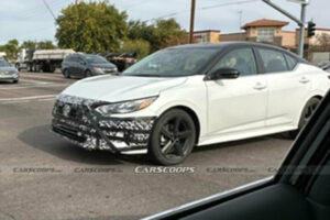 ใหม่ Nissan Sentra ปี 2023 โผล่ทดสอบ ในอเมริกา