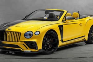 อวดโฉม Mansory Vitesse ร่างแต่งของ Bentley Continental GTC ในธีมทูโทน สีเหลือง-ดำ คันเดียวในโลก