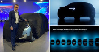Ford อวดโฉม รถยนต์ครอสโอเวอร์ไฟฟ้าขนาดกลางรุ่นใหม่ ก่อนเปิดตัว