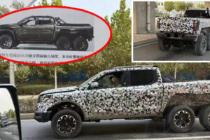 GWM กำลังสร้าง Shanhai Cannon 6x6 รถกระบะหกล้อ คาดเตรียมเปิดตัวที่จีนในปี 2023