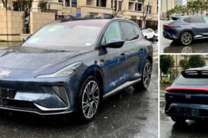 IM LS7 รถยนต์ครอสโอเวอร์ไฟฟ้า 100% จากจีน ดีไซน์คล้าย Aston Martin DBX หลุดก่อนบุกตลาดปี 2023